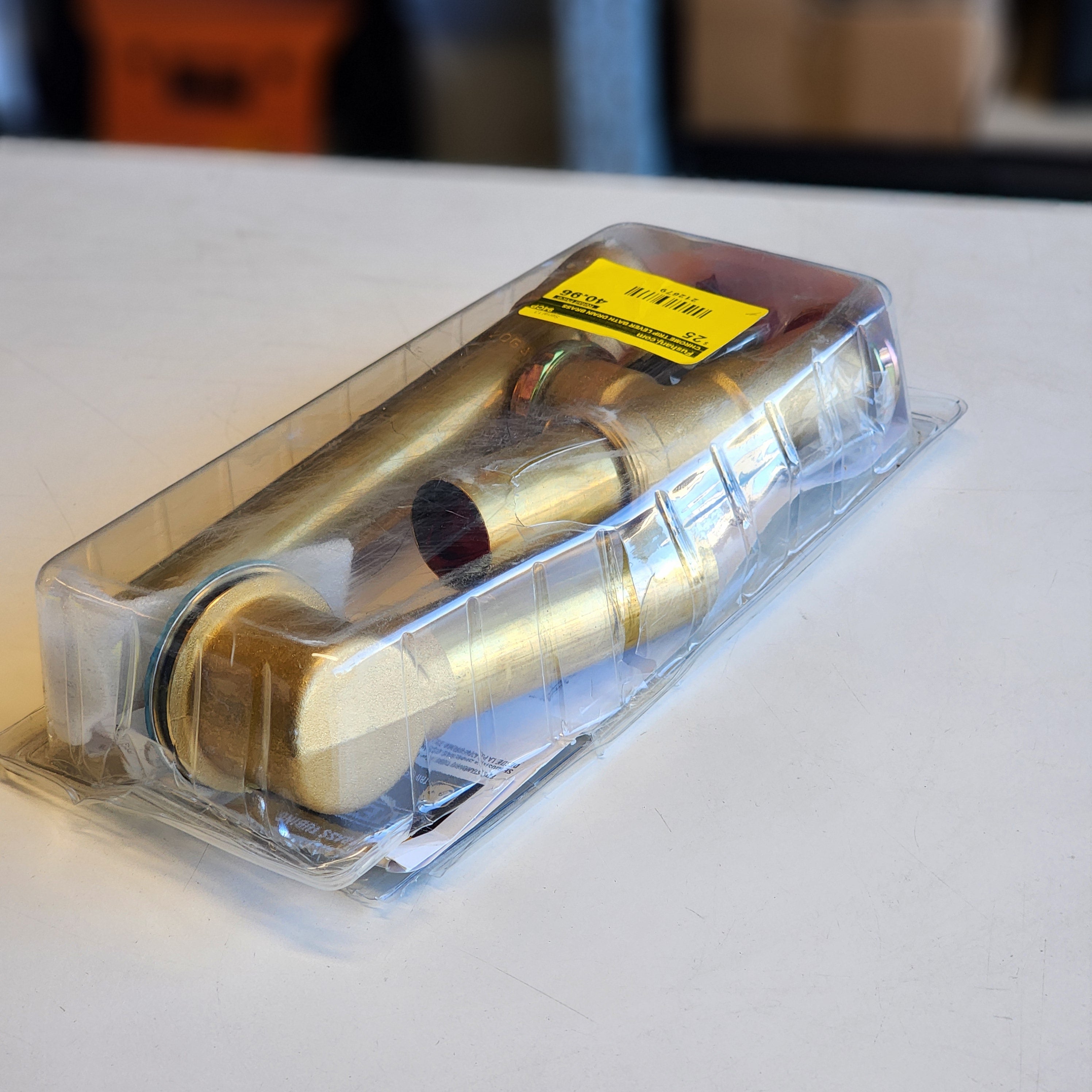 CHROME TRIP LEVER BATH DRAIN BRASS (94CP) CHROME TRIP LEVER BATH DRAIN BRASS (94CP)